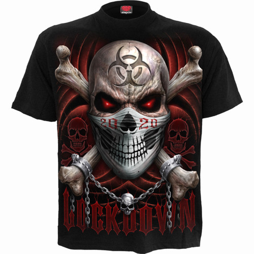 Spiral 'Lockdown 2020' (Black) T-Shirt