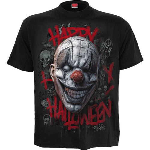 Spiral 'Happy Horroween' (Black) T-Shirt