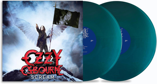 Ozzy Osbourne 'Scream' 2LP Sea Blue Vinyl