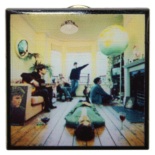 Oasis 'Definitely Maybe Colour Album' Ex-Tour Pin Badge