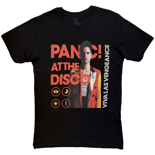 Panic! At The Disco 'Viva Photo' (Black) T-Shirt