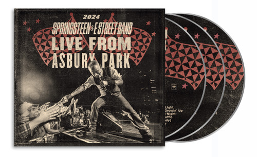 Bruce Springsteen 'Live from Asbury ark 2024' 3CD