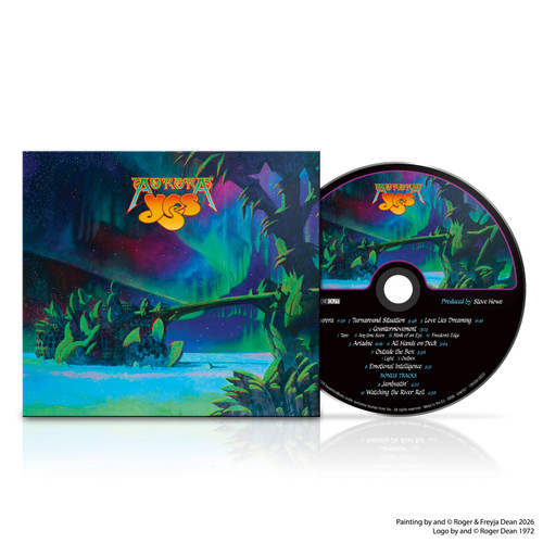PRE-ORDER - Yes 'Aurora' CD Digipack - RELEASE DATE 12th June 2026