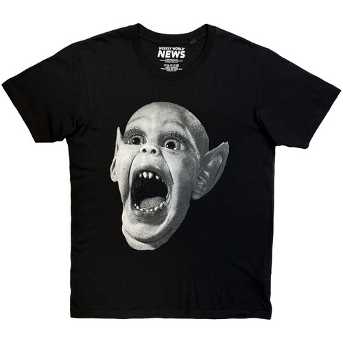 Weekly World News 'Jumbo Bat Boy' (Black) T-Shirt