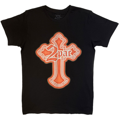 Tupac 'Halloween Cross' (Black) T-Shirt