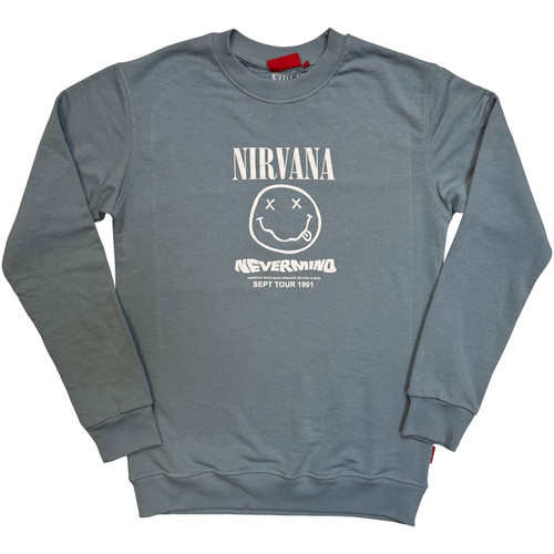 Nirvana 'Nevermind Tour 1991' (Blue) Unplugged Sweatshirt