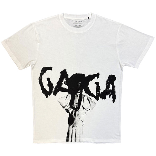 Lady Gaga 'Mayhem Graphic' (White) Eco T-Shirt