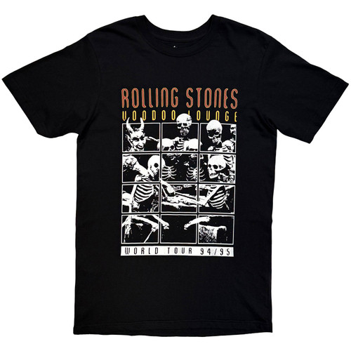 The Rolling Stones 'Live Voodoo Lounge Tongue' (Black) T-Shirt