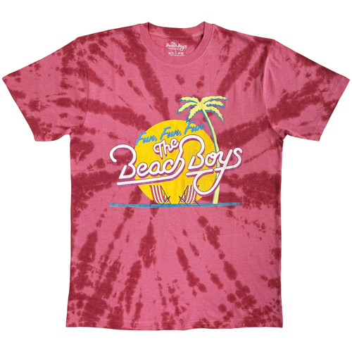 The Beach Boys 'Fun, Fun, Fun' (Red) Eco T-Shirt