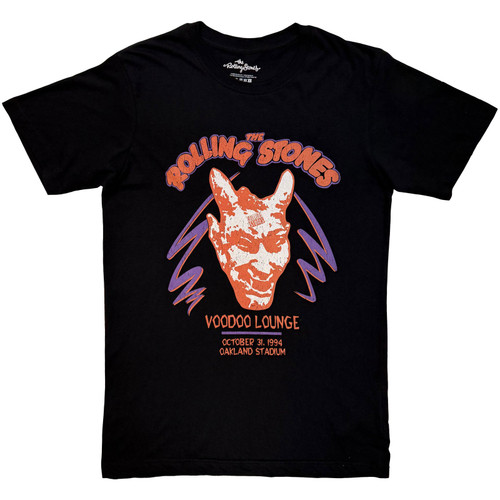The Rolling Stones 'Voodoo Oakland Stadium' (Black) T-Shirt