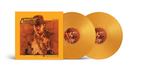 John Williams 'Indiana Jones and the Raiders Of The Lost Ark' (45th Anniversary) 2LP Gold Vinyl