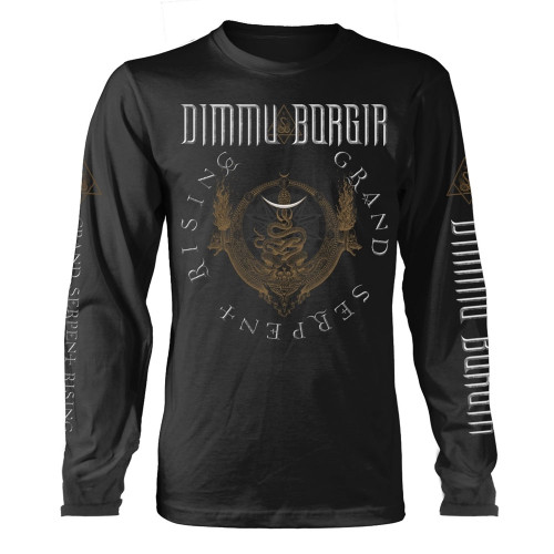 Dimmu Borgir 'Ascent' (Black) Long Sleeve Shirt Front