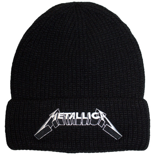 Metallica '3D Logo' (Black) Beanie Hat
