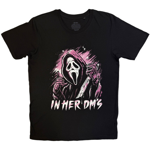 Ghostface 'In Her DM's' (Black) T-Shirt
