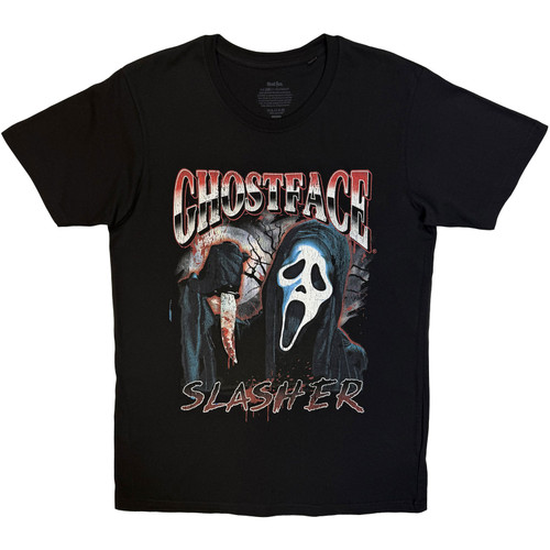 Ghostface 'Slasher' (Black) T-Shirt