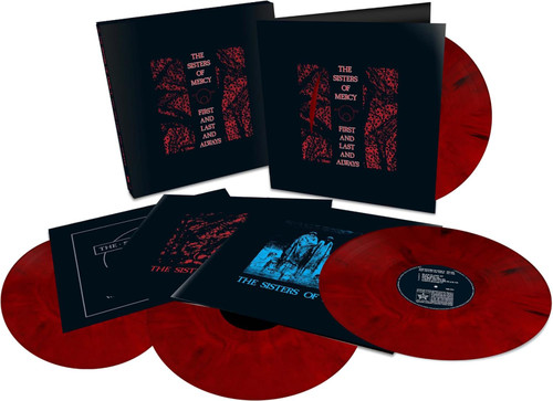 The Sisters Of Mercy 'First and Last and Always' (40th Anniversary) 4LP Black & Red Marbled Vinyl Box Set