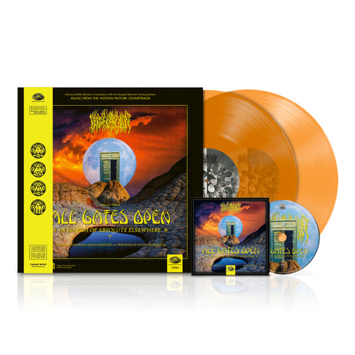 Blood Incantation 'All Gates Open' (Original Motion Picture Soundtrack) 2LP 180g Transparent Orange Vinyl & Blu-Ray