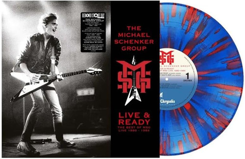 The Michael Schenker Group 'Live & Ready: The Best of MSG Live 1980 - 1984' (RSD 2026) LP Splatter Vinyl