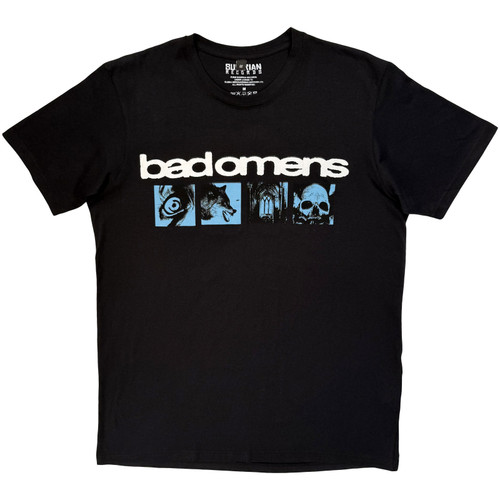 Bad Omens 'Specter Collage' (Black) Carbon T-Shirt
