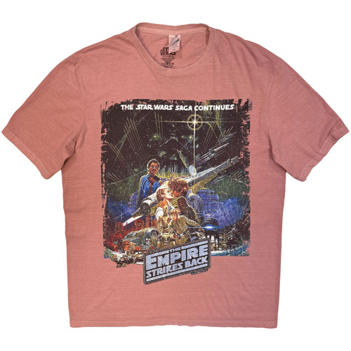 Star Wars 'TESB Kiss' (Red Stone Wash) Limited Edition T-Shirt