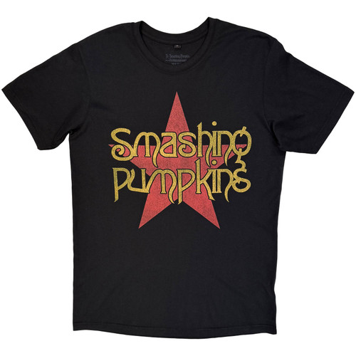 The Smashing Pumpkins 'Rock Invasion' (Black) Carbon T-Shirt