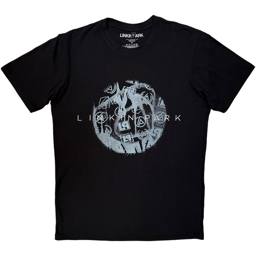 Linkin Park 'Logo Blur' (Black) Carbon T-Shirt