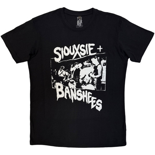 Siouxsie and the Banshees 'Live!' (Black) Carbon T-Shirt