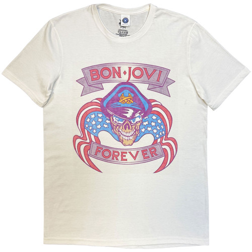 Bon Jovi 'The Brotherhood' (White) T-Shirt