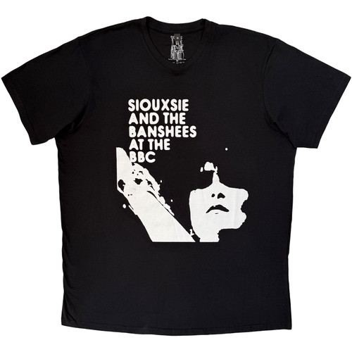 Siouxsie and the Banshees 'At The BBC' (Black) Carbon T-Shirt