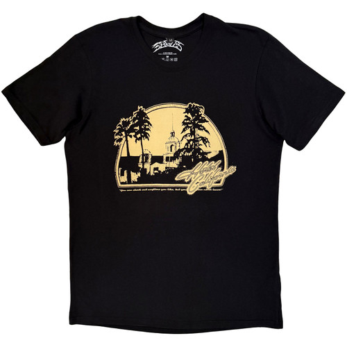 The Eagles 'Hotel California' (Black) Carbon T-Shirt