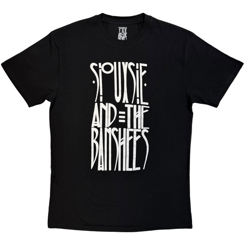 Siouxsie and the Banshees 'Logo Mono' (Black) Eco T-Shirt
