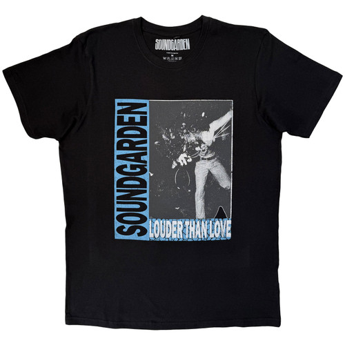 Soundgarden 'Louder Than Love' (Black) Carbon T-Shirt