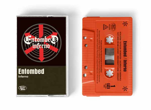 PRE-ORDER - Entombed 'Inferno' (Remastered) Cassette - RELEASE DATE 19th June 2026