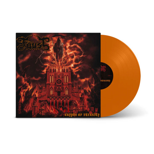 Faust 'Crypts Of Eternity' LP Orange Vinyl