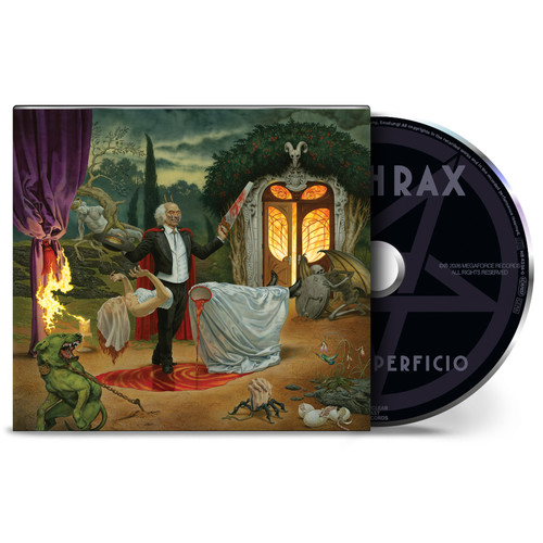 PRE-ORDER - Anthrax 'Cursum Perficio' CD Digipack - RELEASE DATE 18th September 2026