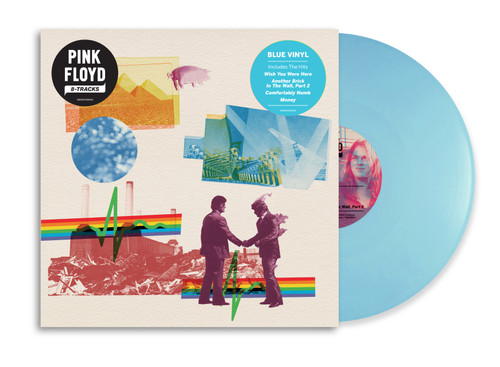 PRE-ORDER - Pink Floyd '8-Tracks' LP Blue Vinyl - RELEASE DATE 5th June 2026