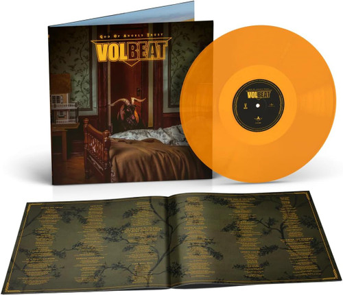 Volbeat 'God Of Angels Trust' LP 'Lamplight Glow' Colour Vinyl