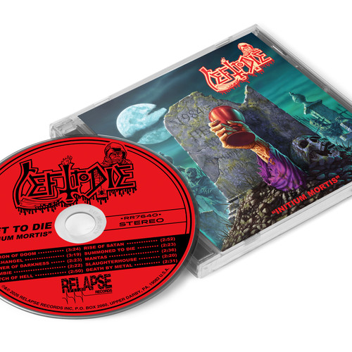 PRE-ORDER - Left To Die 'Initium Mortis' CD - RELEASE DATE 17th July 2026