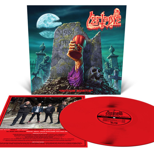 PRE-ORDER - Left To Die 'Initium Mortis' LP Red Vinyl - RELEASE DATE 17th July 2026