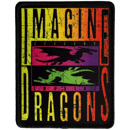 Imagine Dragons 'Double Dragons' Iron On Woven Patch