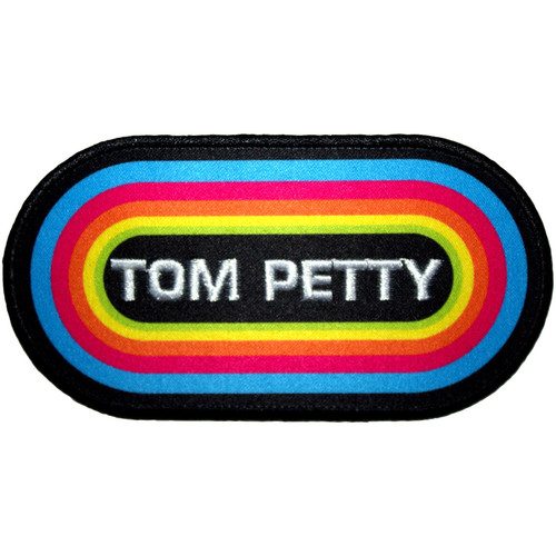 Tom Petty and the Heartbreakers 'Retro Button' Iron On Woven Patch