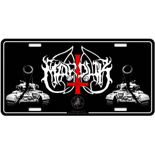 Marduk 'Panzer Division' Number Plate