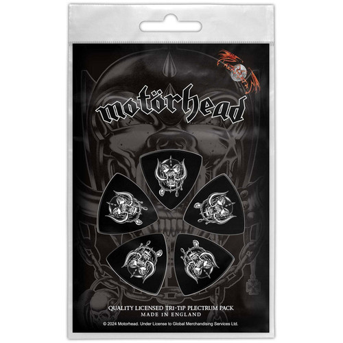 Motorhead 'Warpig' Tri-Tip Plectrum Pack