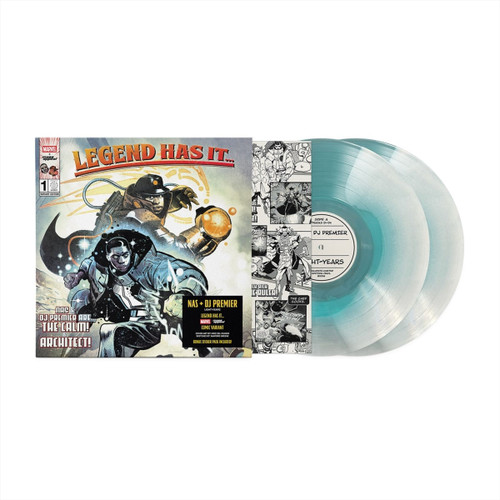 PRE-ORDER - Nas & DJ Premier 'Light-Years' (Marvel Variant) 2LP Celestial Freeze Vinyl - RELEASE DATE 12th June 2026
