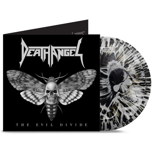 PRE-ORDER - Death Angel 'The Evil Divide' 2LP Clear Black Splatter Vinyl - RELEASE DATE 24th July 2026