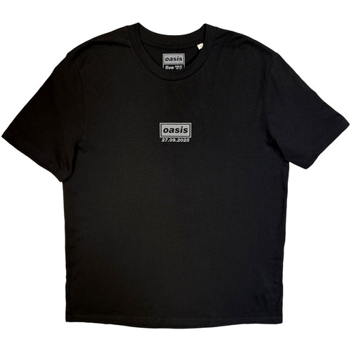 Oasis 'London 27 Sept Event' (Black) T-Shirt