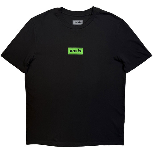 Oasis 'Sao Paulo Half Faces Fan Store' (Black) T-Shirt