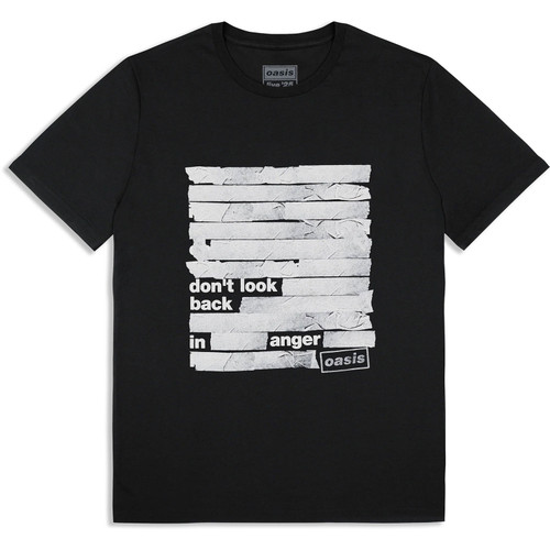 Oasis 'Don't Look Back In Anger Tape' (Black) Ex-Tour T-Shirt