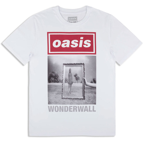 Oasis 'Wonderwall Live 25 World Tour' (Black) T-Shirt