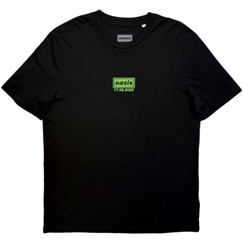 Oasis 'Dublin 17 Aug Event' (Black) T-Shirt